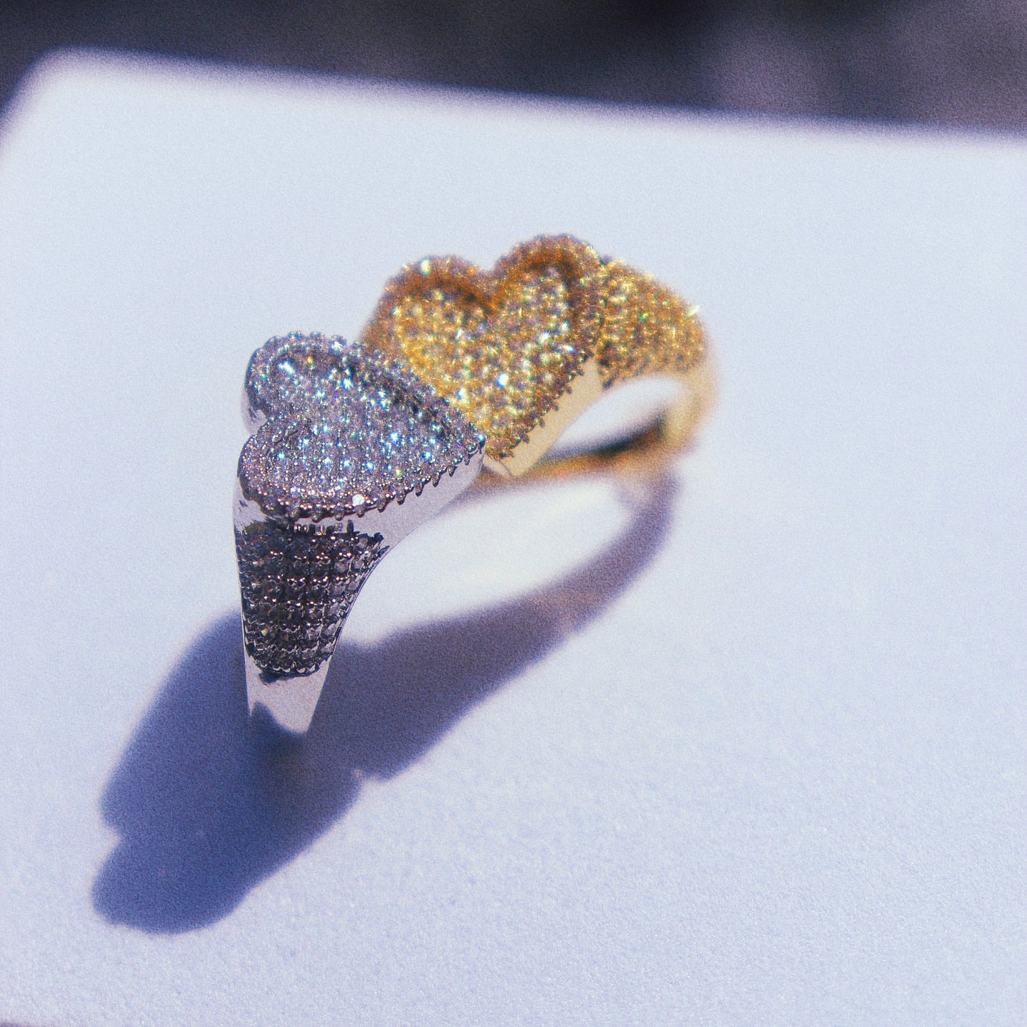 Heart of Diamonds Ring